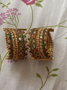 Vintage Beaded Bangles