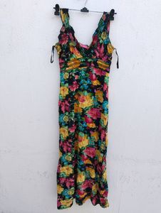 Pinteresty Floral Maxi Bodycon Dress