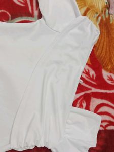 White Casual Top