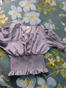 ⛔Sale⛔SSS Polka Dot Blouson Top