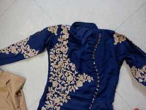 Beautiful Embroidery 3 Pc Kurta Palazzo Dupatta St