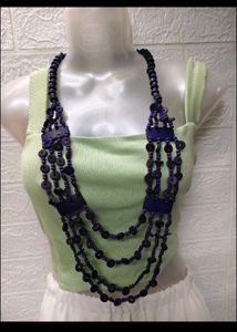 🎄Buy 1, Get 1 Free🎁 Layered Wooden Bead Necklace