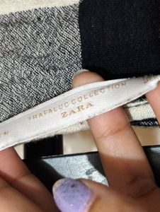 Checkered Tunic middi top