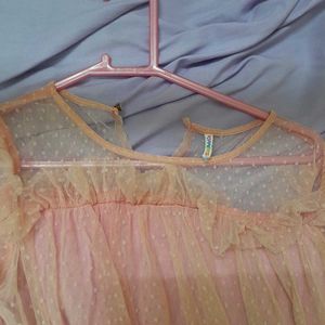 Net Pink Top