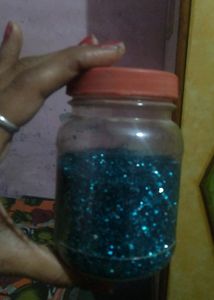 Three Colours Glitters For Decorating Cards, Art