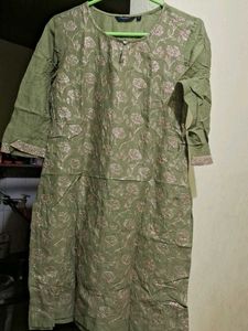 Olive Floral Tunic