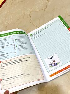 English Workbook + Revision Guide.