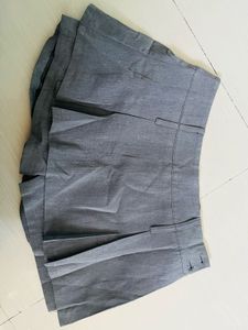Pleated Grey Skirt