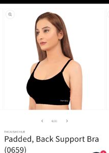BIG SALE 🔥Combo Of 4 Six Strips Padded Bralette😍