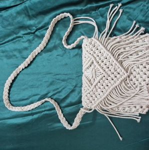 Macrame Crossbody Bag