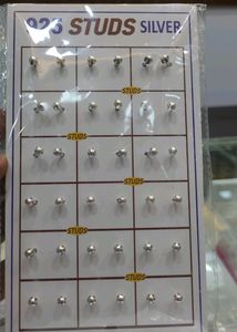 925 Pure Silver Stud Kadukan