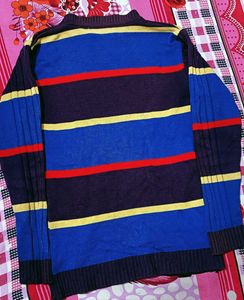 Striped Knit Sweater