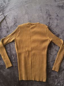 Ribbed Long Sleeve Top