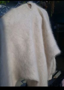 White Fur Sweater