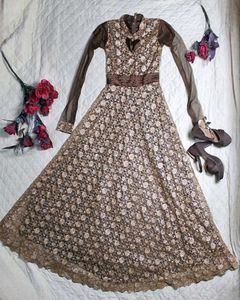 Elegant Floral Maxi Dress