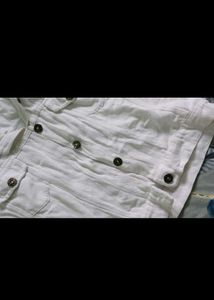 White Denim Jacket
