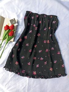 Y2k Mid Rise Floral Skirt