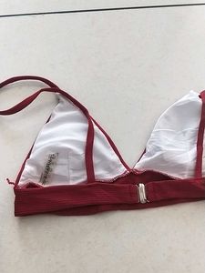 S Zaful Maroon Bra