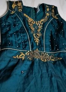 Elegant Emerald Green Party Dress