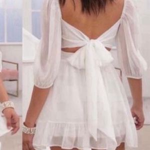 White Mini Dress
