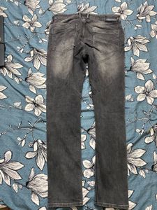 Flying Machine Men Grey Comfort Slim Fit Low-RiseM