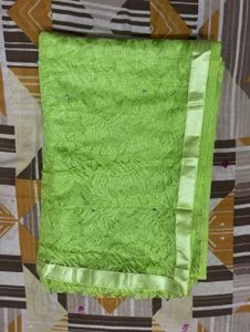 Net Saree With Blouse Piece