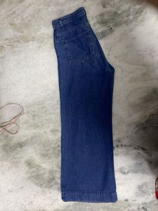 Wide Leg Denim Jeans Barebrand 28 Size