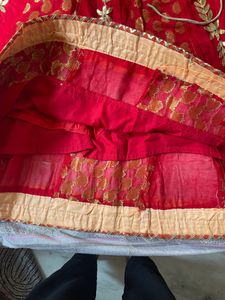 Gota Work Lehenga N Dupatta