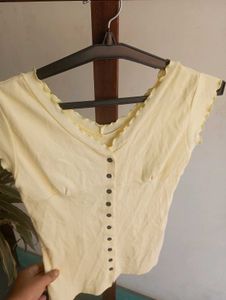 Cute Button-Down Top