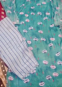 Floral Print Suit For Girls.