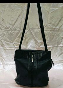 Valentini Italy Black Handbag
