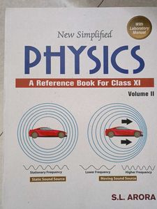 New Simplified PHYSICS, Reference Book For ClassXI