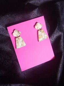 Marble Dangle Earrings