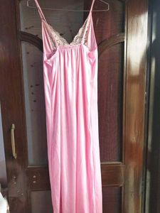 Pink Lace Nightgown