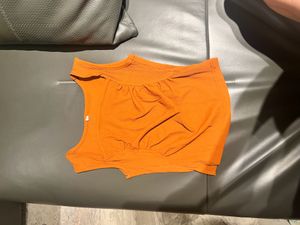 Rust Colour Crop Top