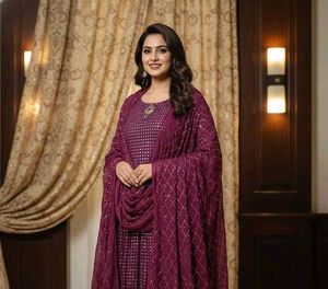 Elegant Ethnic sharara suit