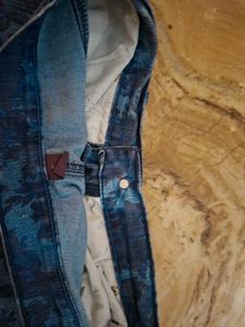 Floral Blue Jeans