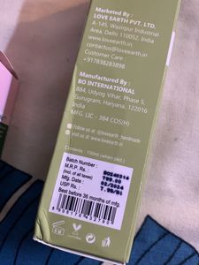 Love Earth Hair Oil