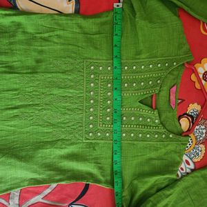 Elegant Green Light Kurta