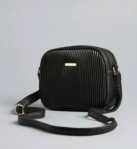 Chic Black Crossbody Bag max imported