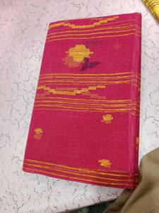 Manipuri Handloom Cotton Sador( Wengkheai)