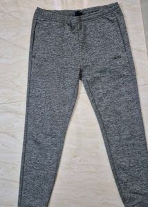 Gray Activewear Sweatpants