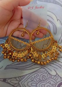 Gold Dangle Earrings
