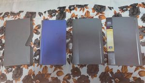 3 card holders with box