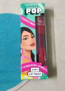 SUGAR 4-in-1 Lip Twist (Lipstick) New