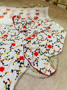 Floral Anarkali Set