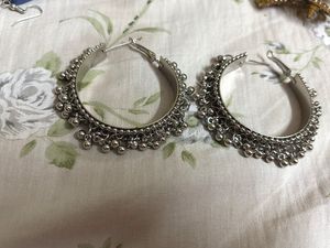Hoop Jhumka Earrings