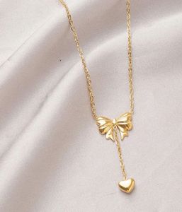 Heart Themed Bow inspired Pendant Necklace🎀🎀