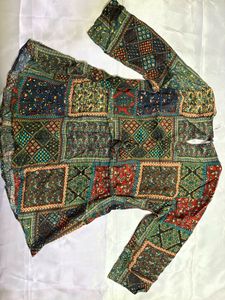 Patchwork Print Tunic