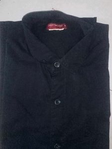 Driftwood Black Button-Down Shirt - Size M